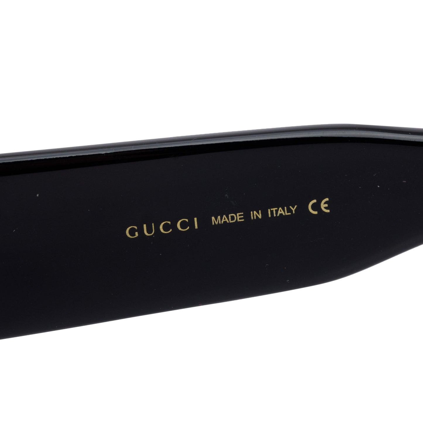 Gucci GG0178S Black Acetate Interlocking G Oversized Sunglasses