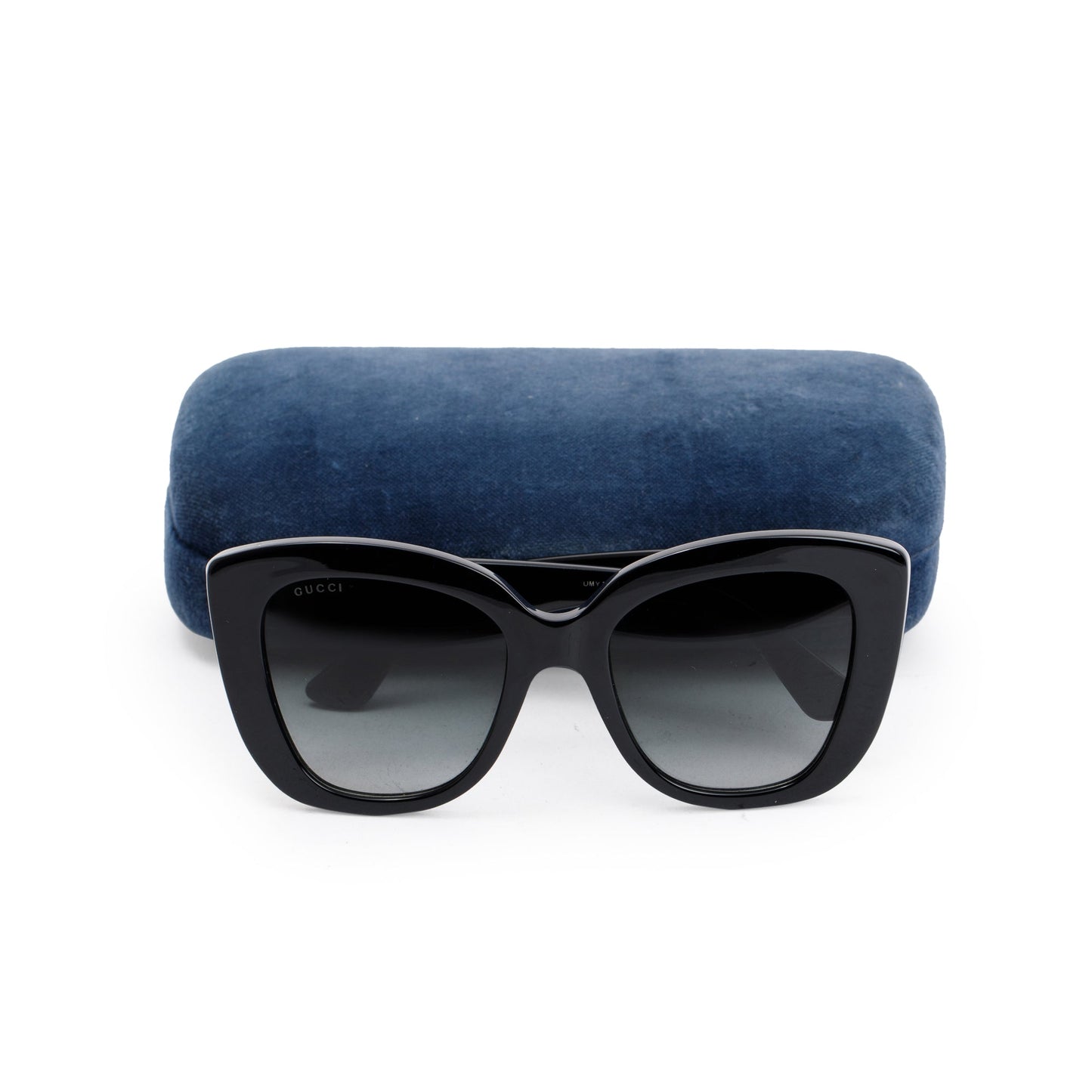 Gucci GG0327S Interlocking GG Cat Eye Sunglasses