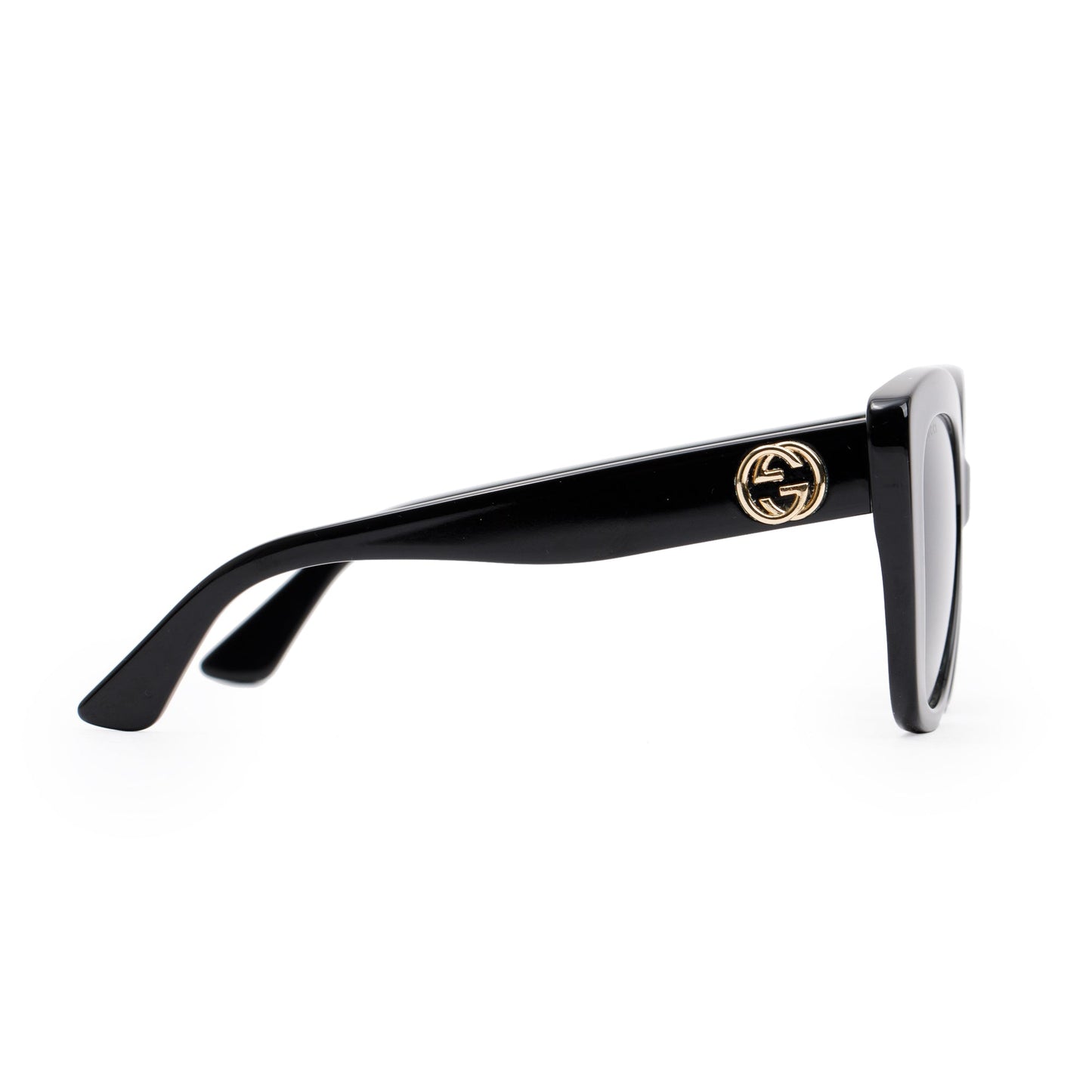 Gucci GG0327S Interlocking GG Cat Eye Sunglasses