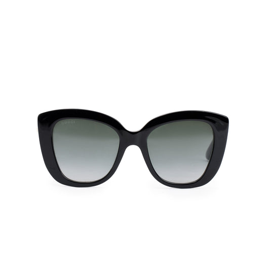 Gucci GG0327S Interlocking GG Cat Eye Sunglasses