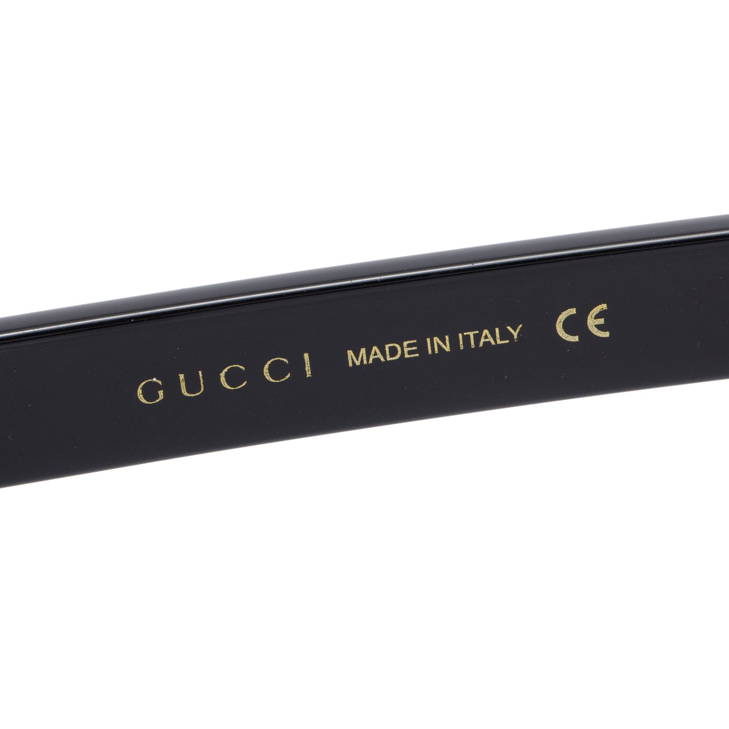 Gucci GG0496S Black Acetate Geometric Cat-Eye Sunglasses