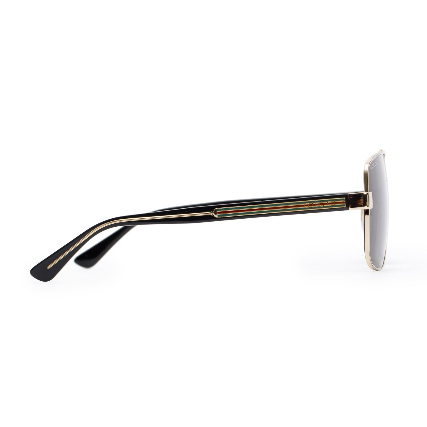 Gucci GG0529S Gold-Tone Frame Aviator Sunglasses