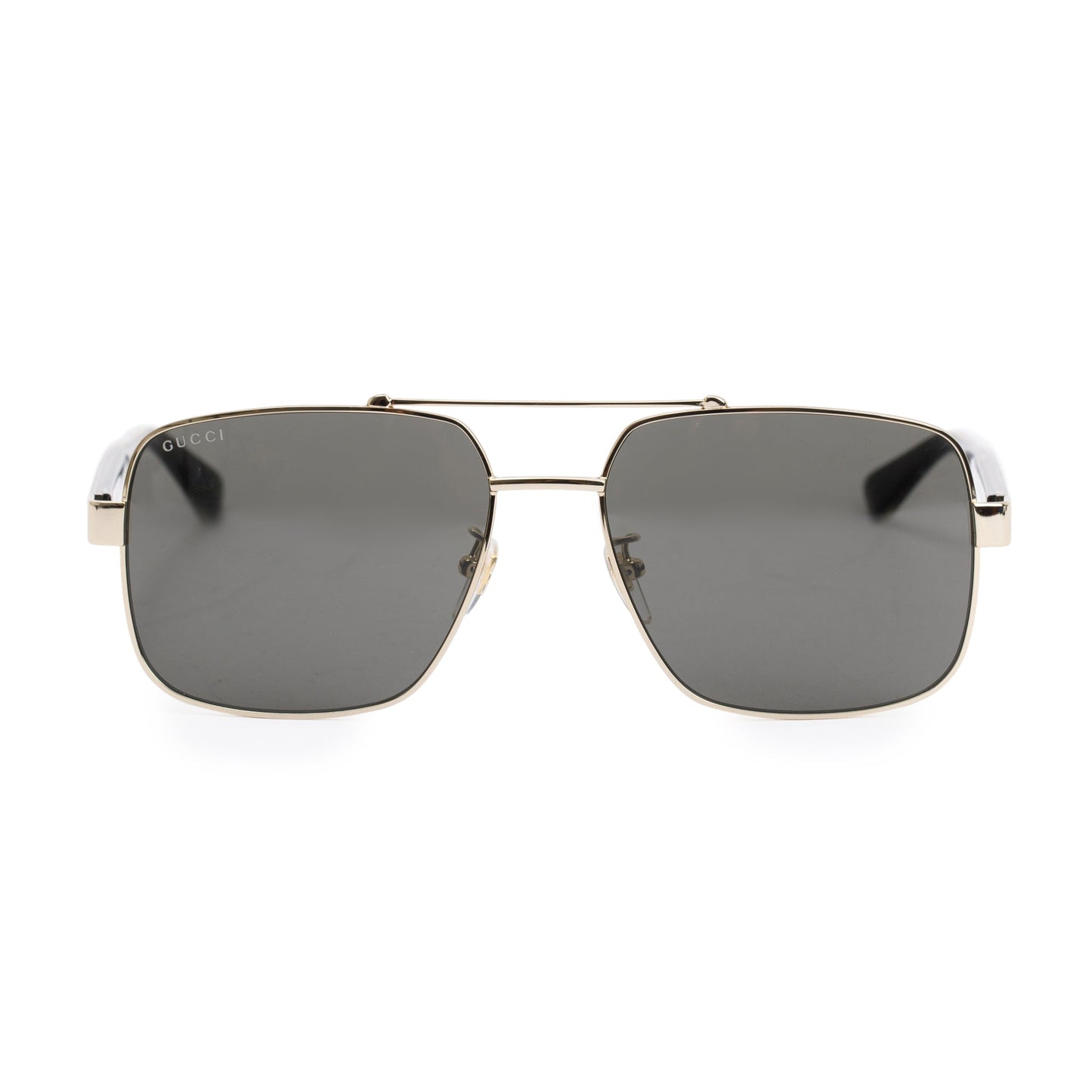 Gucci GG0529S Gold-Tone Frame Aviator Sunglasses