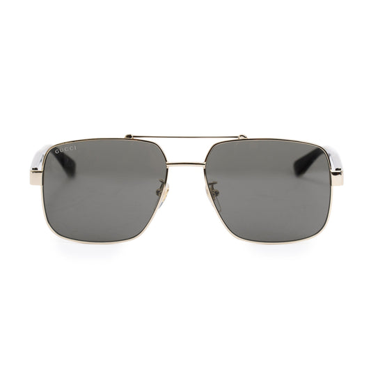 Gucci GG0529S Gold-Tone Frame Aviator Sunglasses