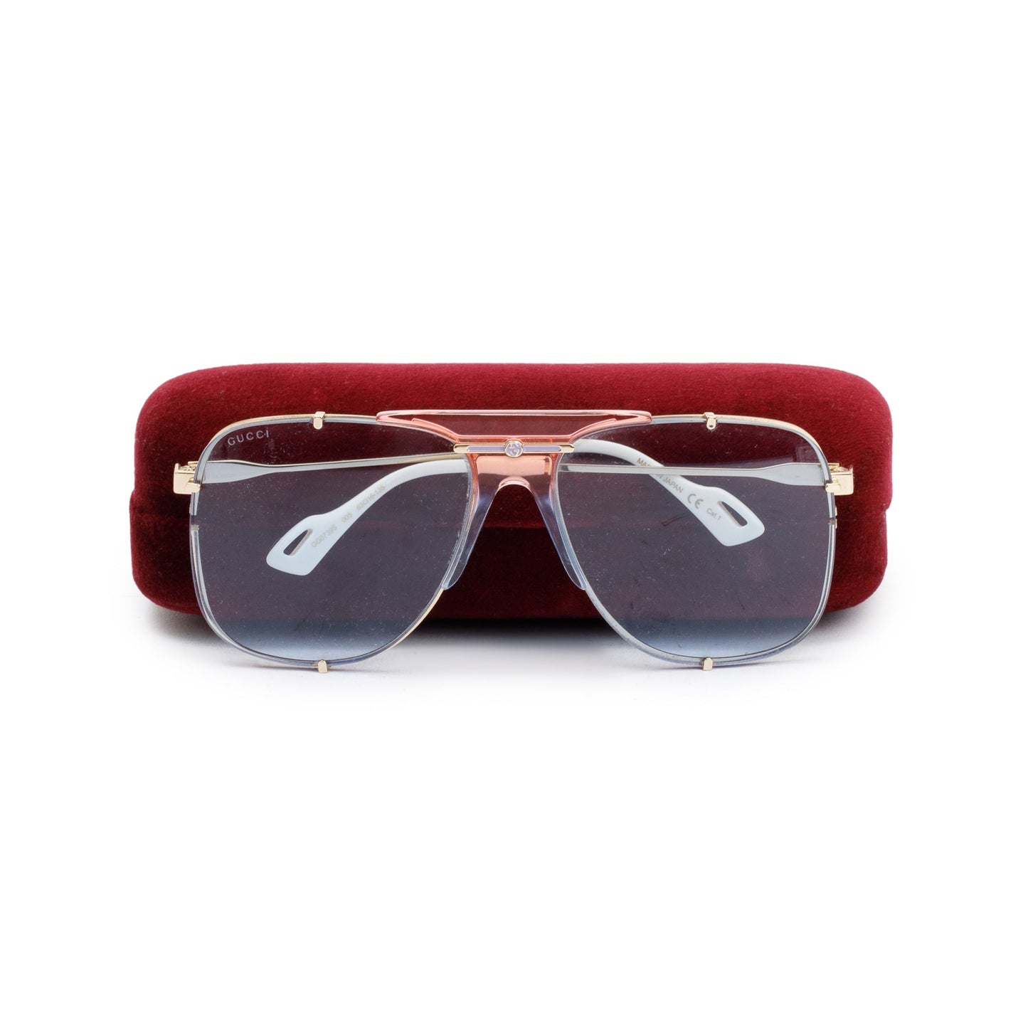 Gucci GG0739S Aviator Sunglasses