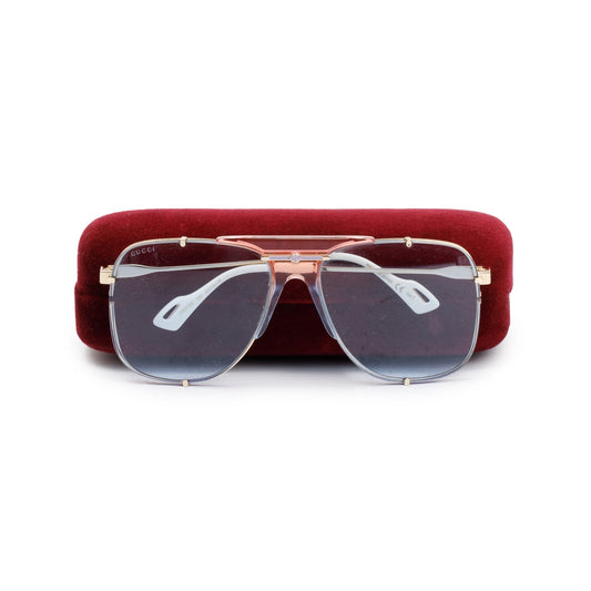 Gucci GG0739S Aviator Sunglasses