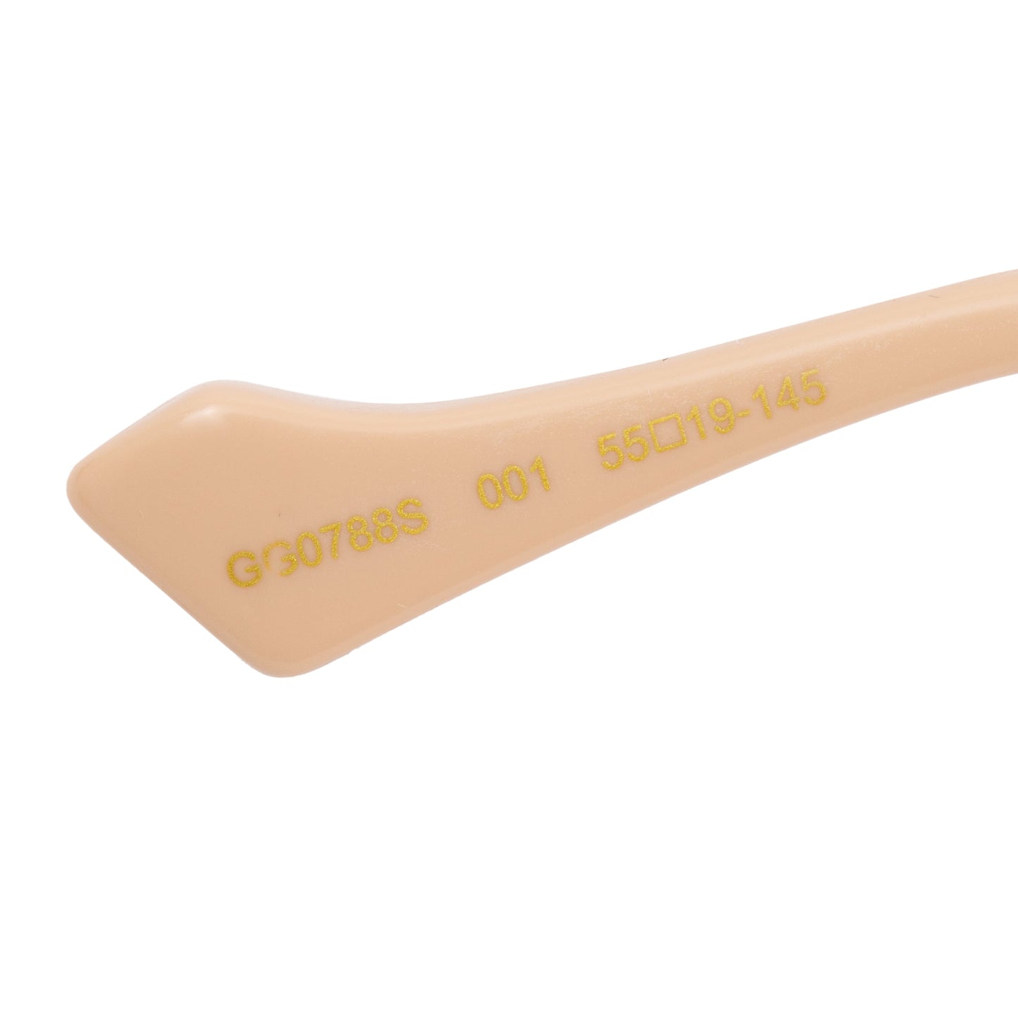 Gucci GG0788S Gold Tone Metal Frame Square Sunglasses