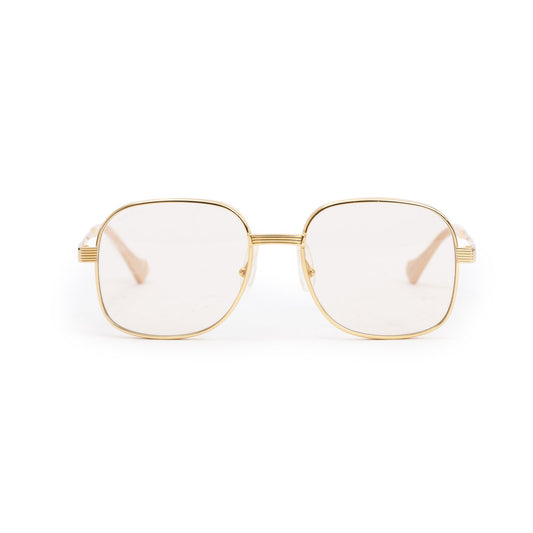 Gucci GG0788S Gold Tone Metal Frame Square Sunglasses