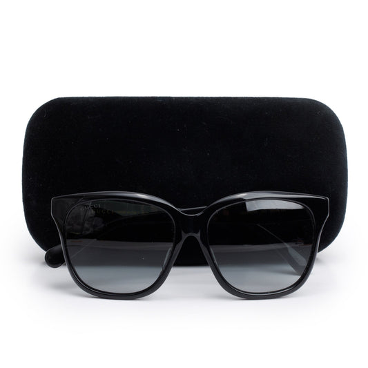 Gucci GG0800SA Black Acetate Sunglasses