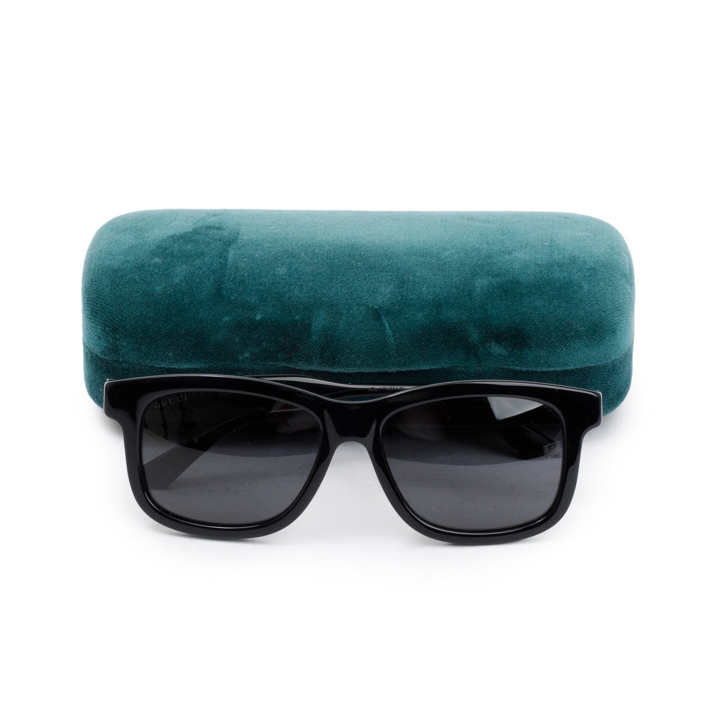 Gucci GG0824S Black Acetate Square Frame Sunglasses