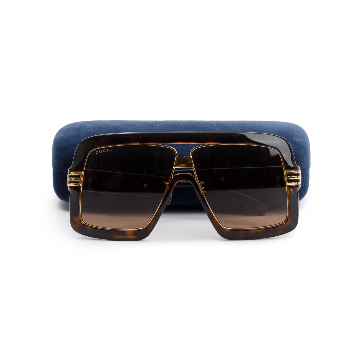 Gucci GG0900S Brown Acetate 60 Square Sunglasses