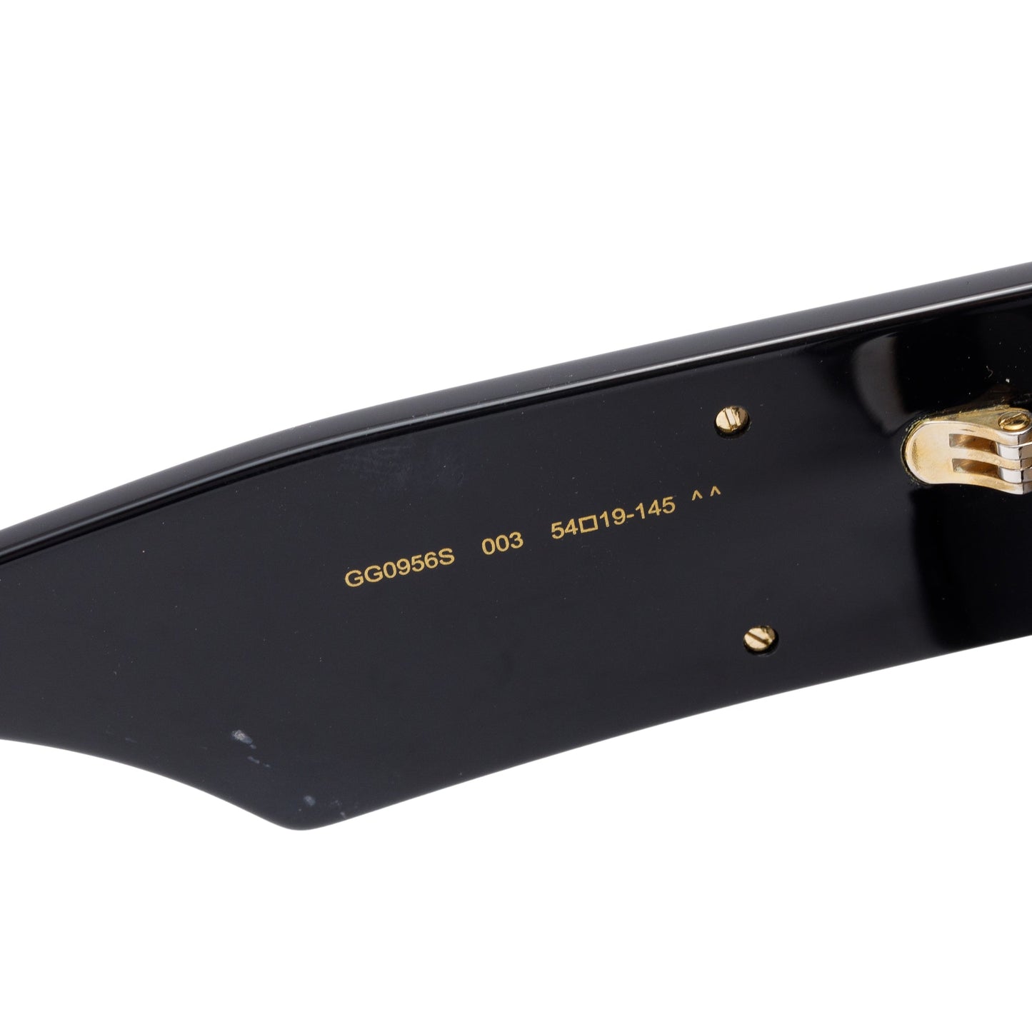 Gucci GG0956S Black Acetate GG Marmont Oversize Square Sunglasses