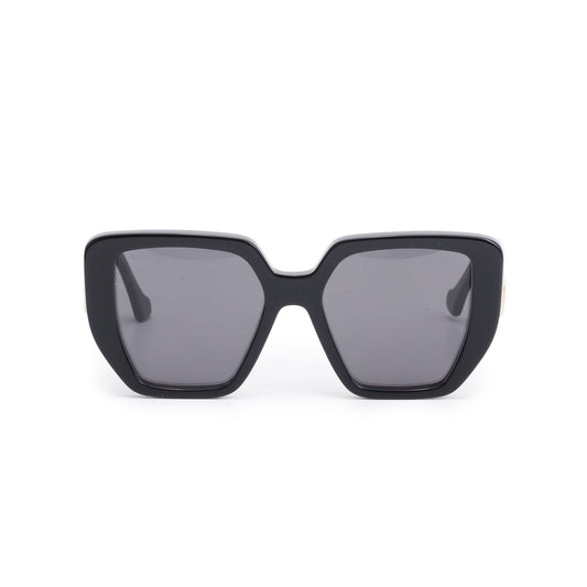 Gucci GG0956S Black Acetate GG Marmont Oversize Square Sunglasses