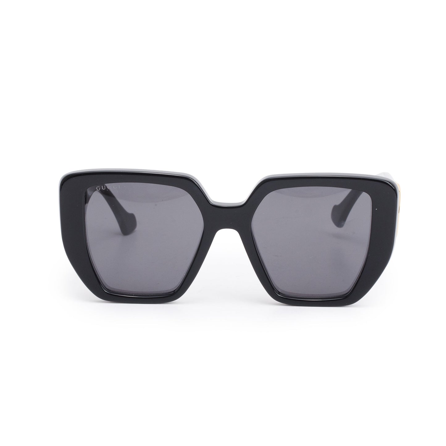 Gucci GG0956S Black Acetate GG Marmont Oversize Square Sunglasses
