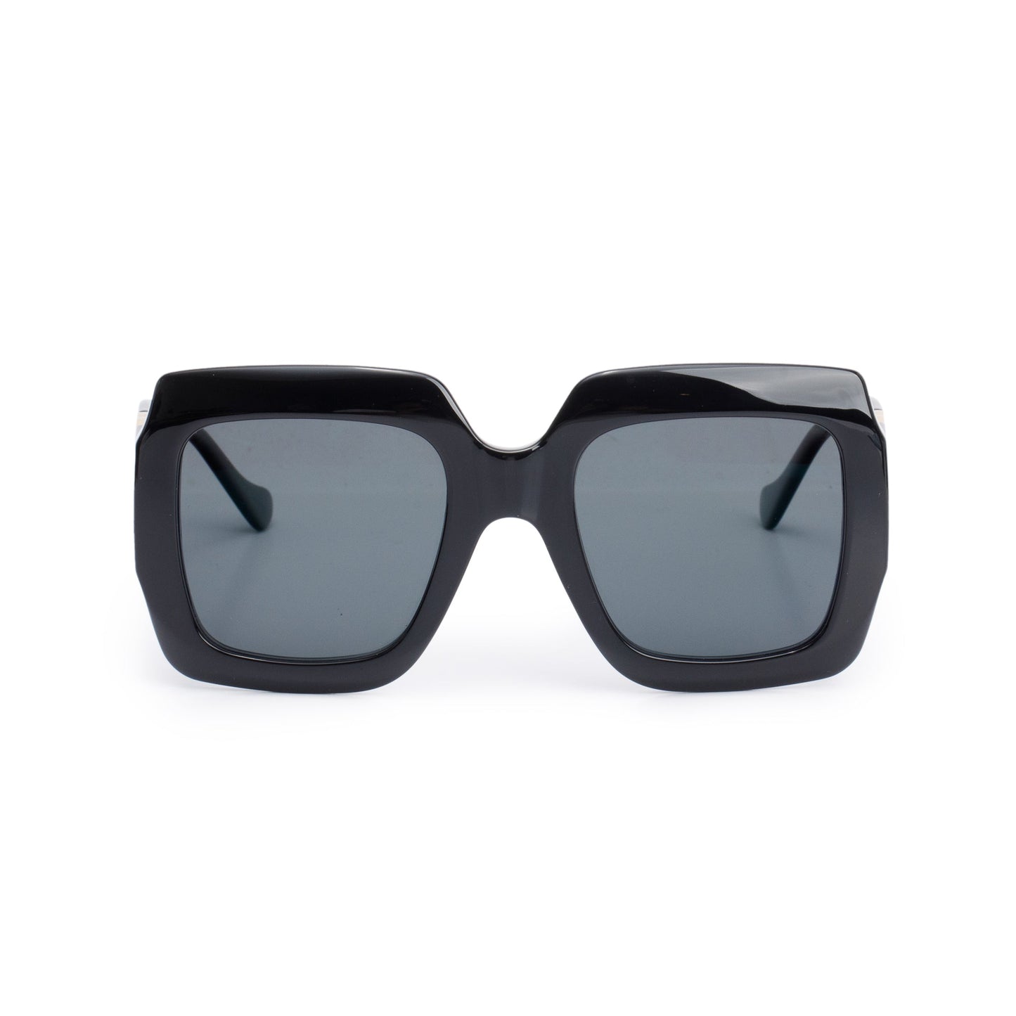 Gucci GG1022S Black Acetate GG Marmont Oversize Square Sunglasses