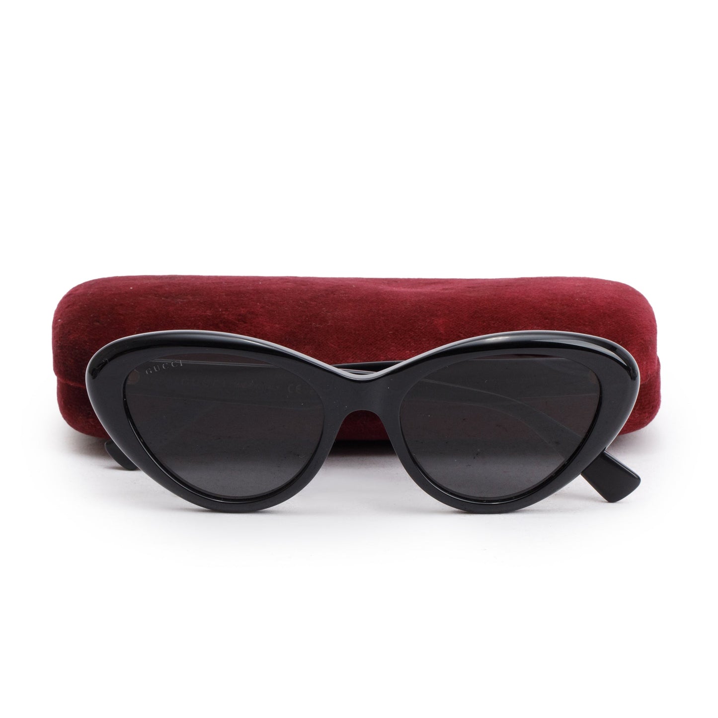 Gucci GG1170S Black Acetate Cat Eye Sunglasses
