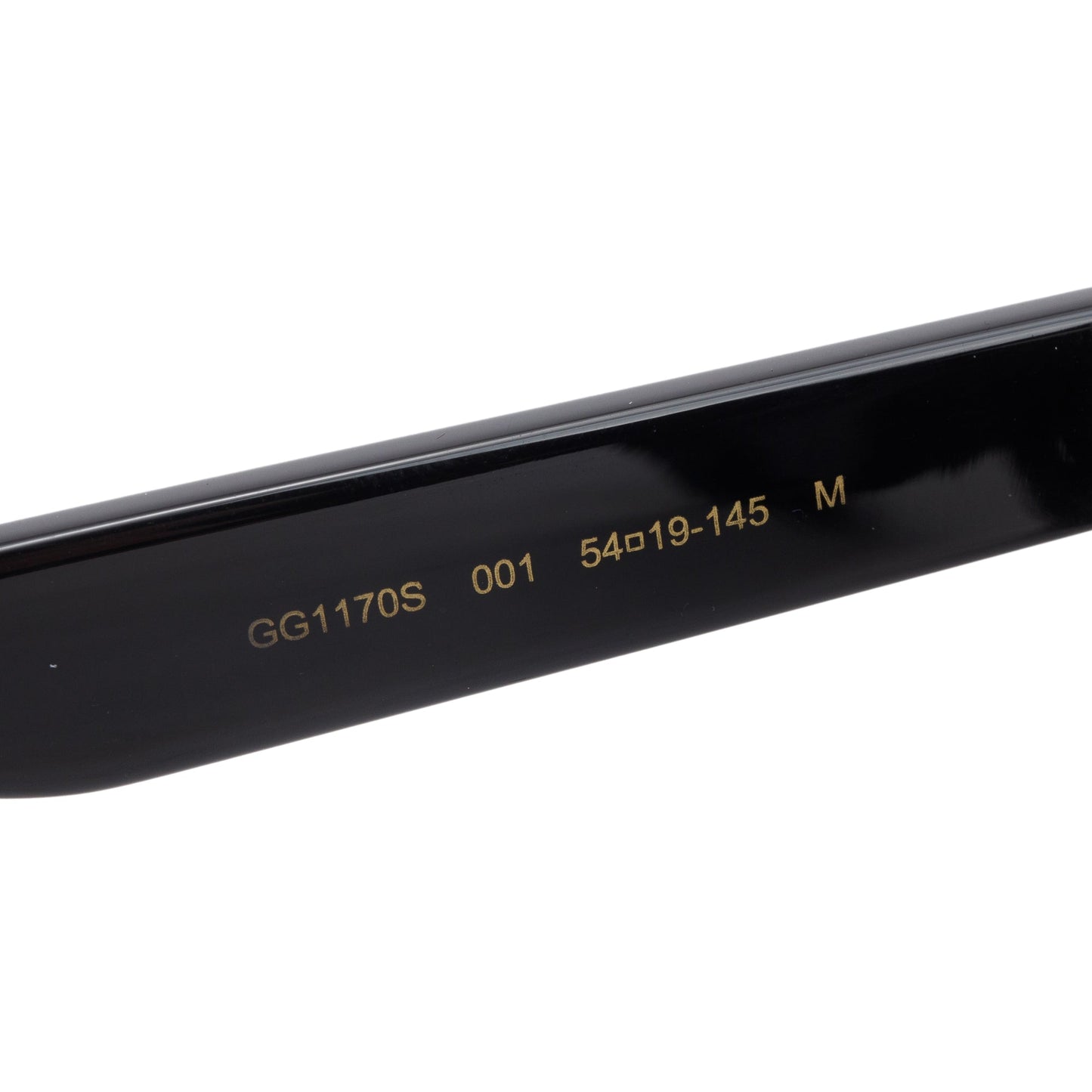 Gucci GG1170S Black Acetate Cat Eye Sunglasses
