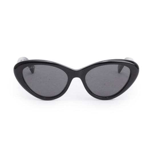 Gucci GG1170S Black Acetate Cat Eye Sunglasses