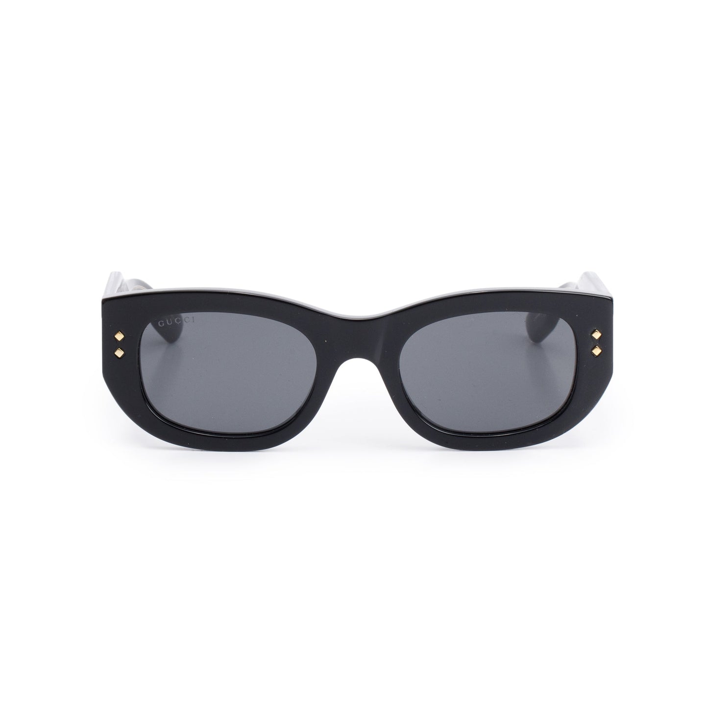 Gucci GG1215S Black Acetate Rectangular Sunglasses