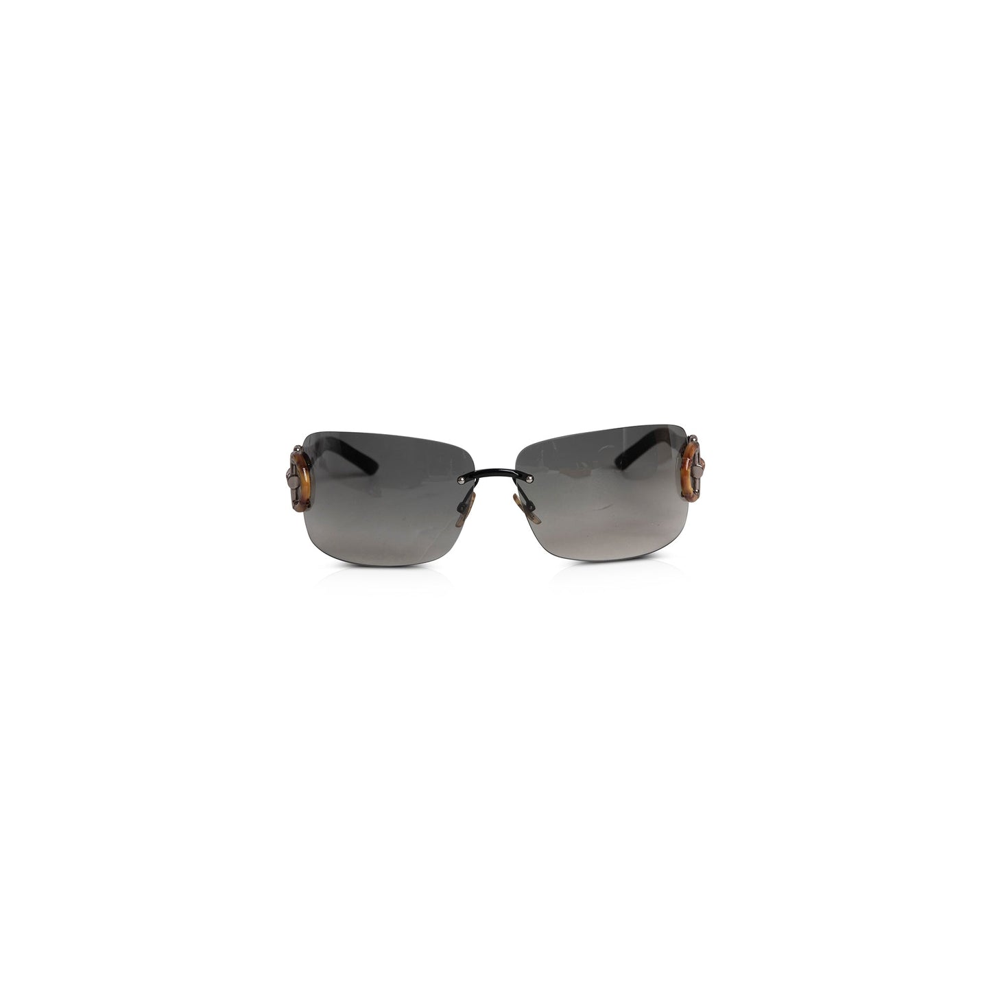 Gucci GG2801/S Vintage Bamboo Horsebit Shield Sunglasses