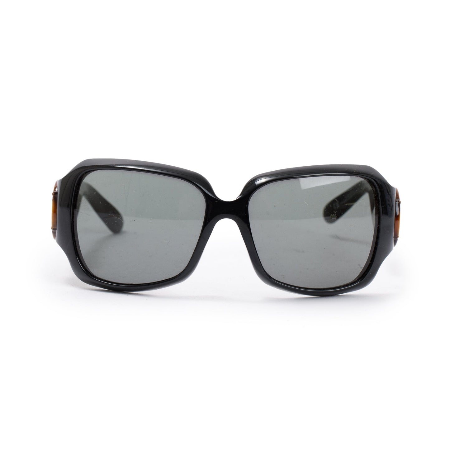 Gucci GG2969/S Black Acetate Bamboo Horsebit Sunglasses