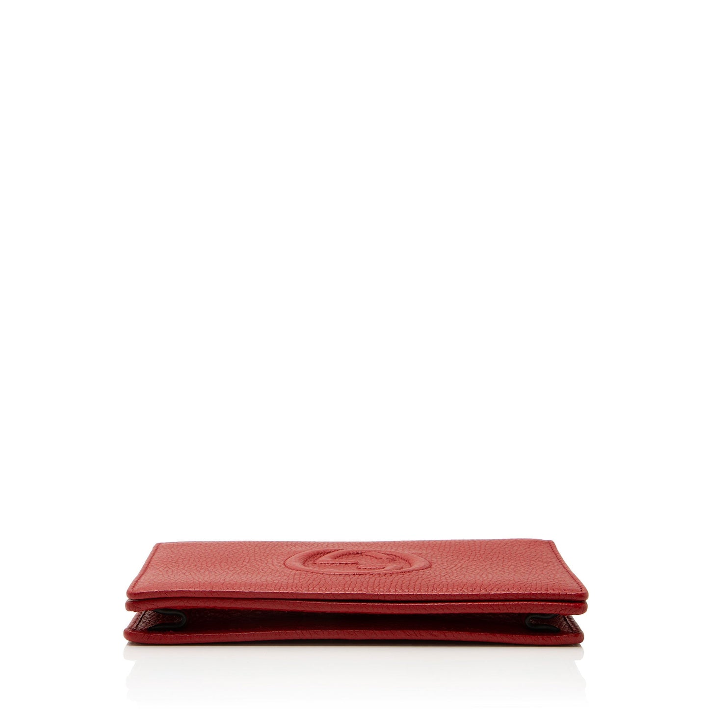Gucci Grained Leather Soho Wallet on Chain