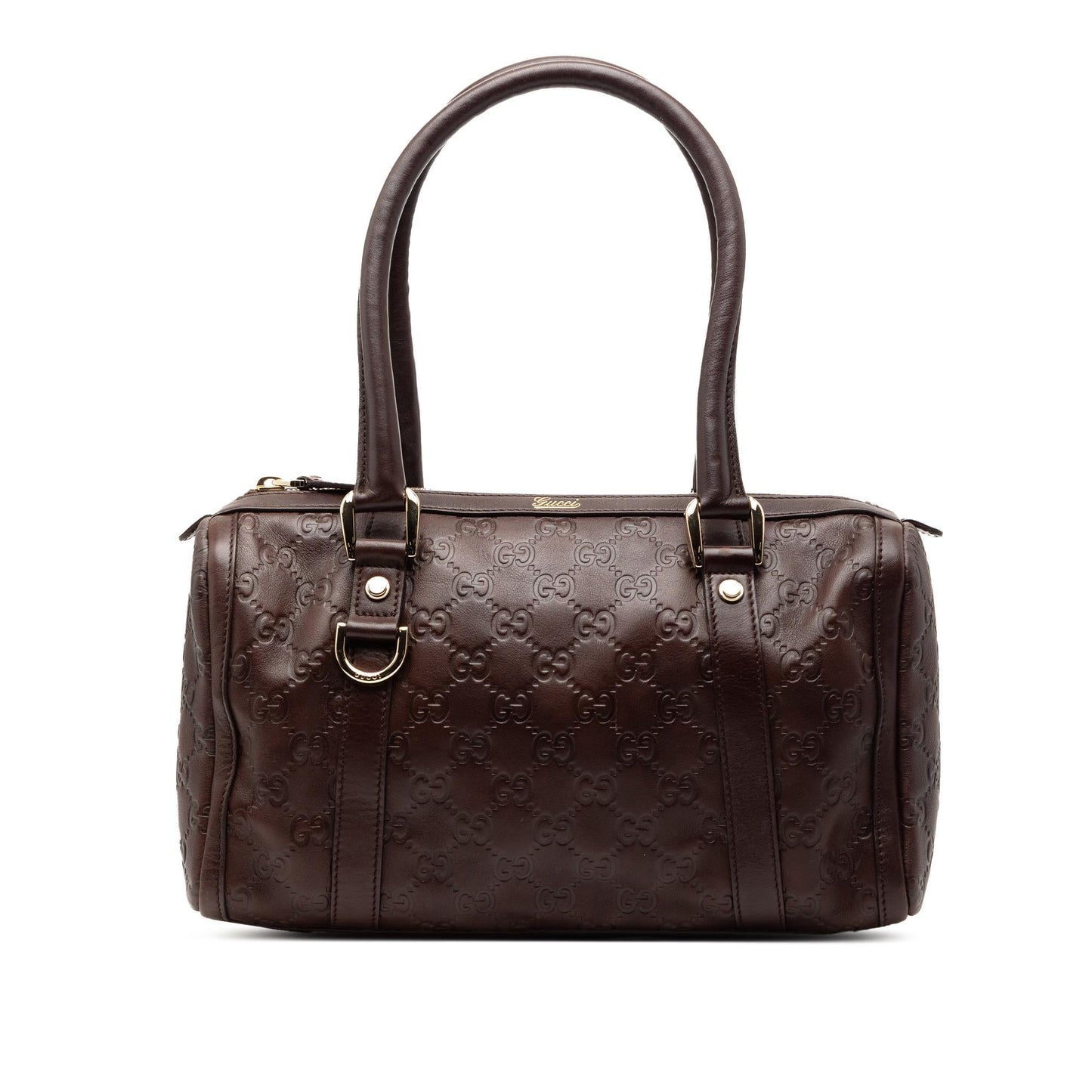 Gucci Guccissima Abbey D Ring Boston Bag