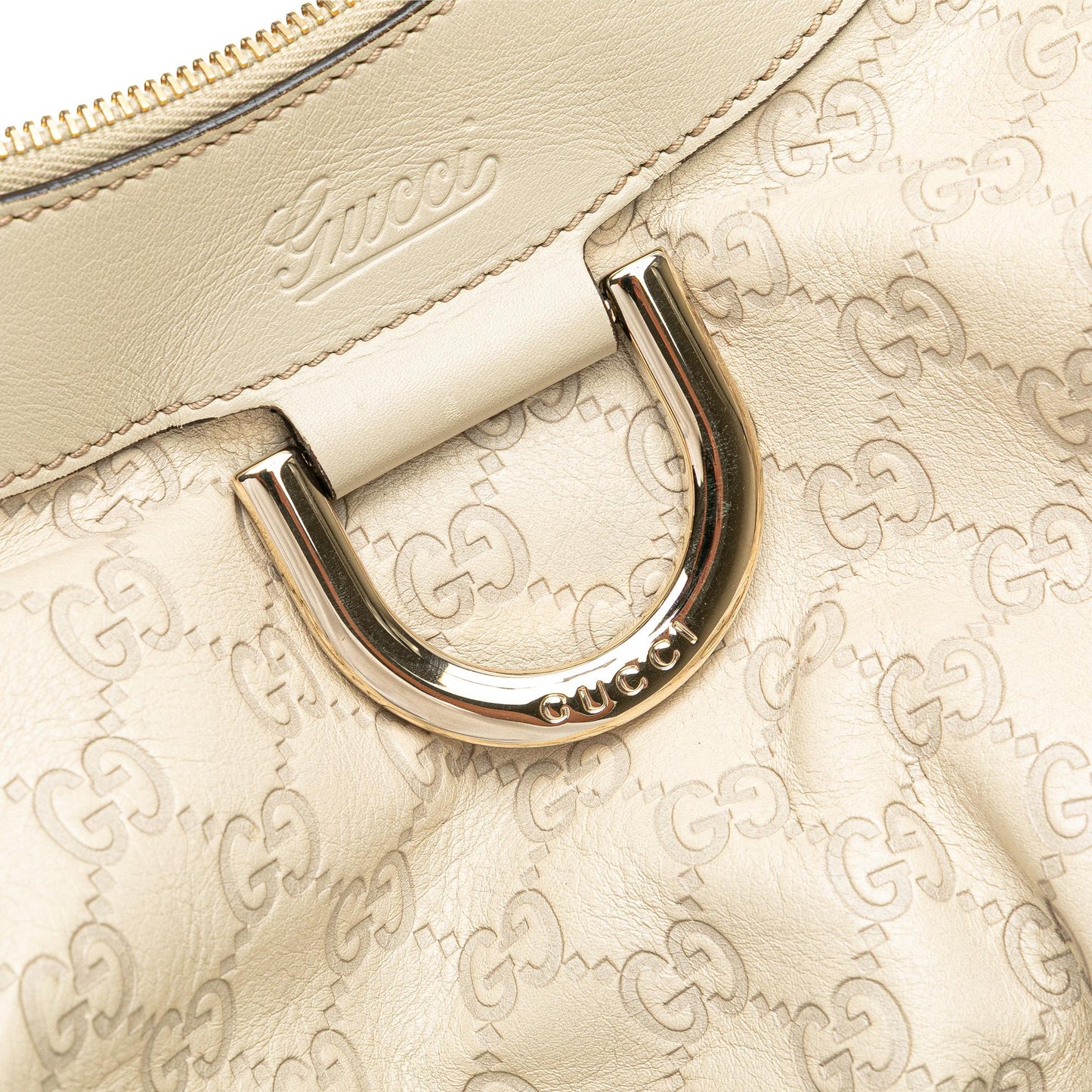 Gucci Guccissima Abbey D Ring Handbag