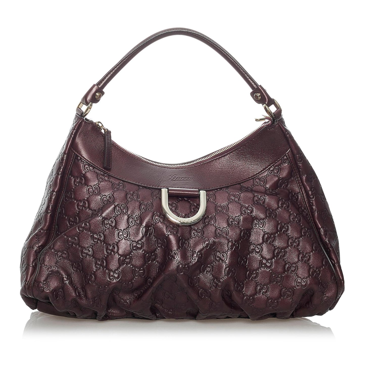 Gucci Guccissima Abbey D-Ring Shoulder Bag (SHG-29816)