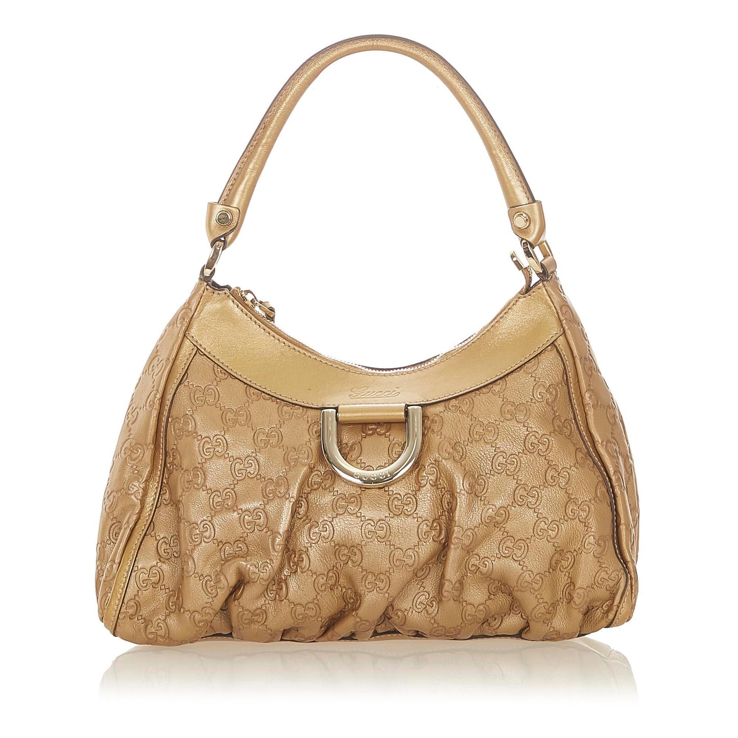 Gucci Guccissima Abbey D-Ring Shoulder Bag (SHG-31659)