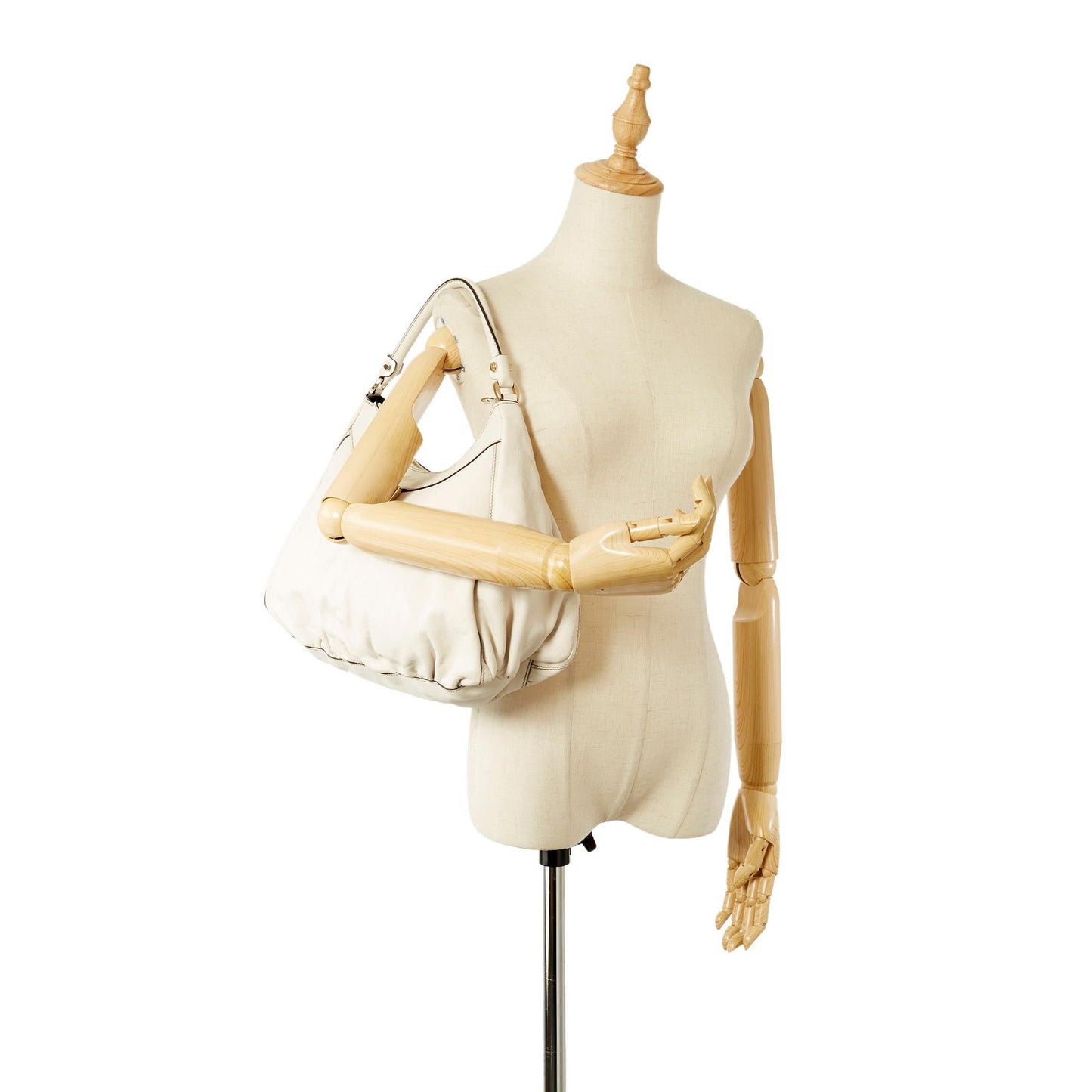 Gucci Guccissima Abbey D-Ring Shoulder Bag (SHG-31977)