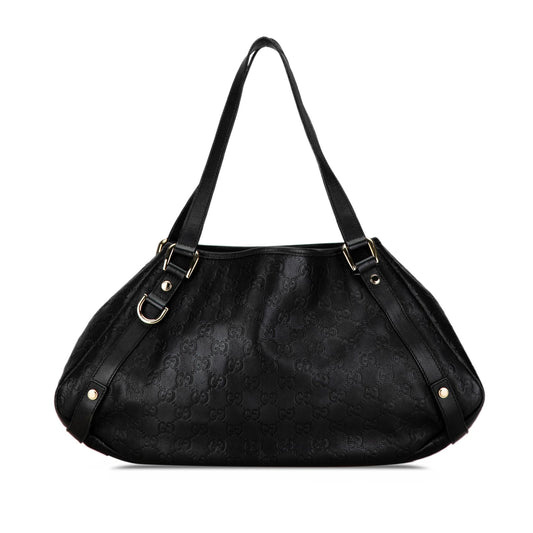 Gucci Guccissima Abbey D Ring Shoulder Bag (SHG-LNOOv0)