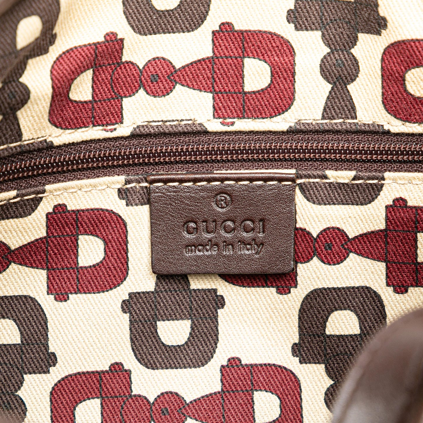 Gucci Guccissima Abbey D Ring Shoulder Bag (SHG-SjE2CS)