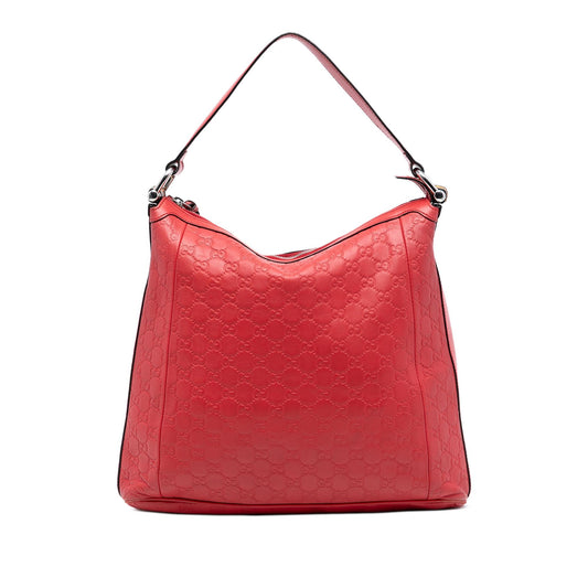 Gucci Guccissima Bamboo D Ring Hobo