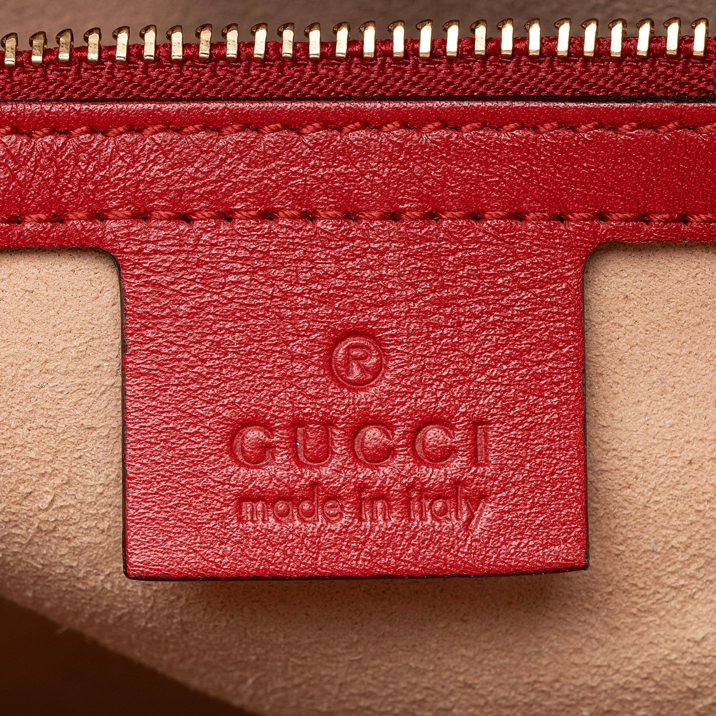 Gucci Guccissima Leather Chain Large Shoulder Bag