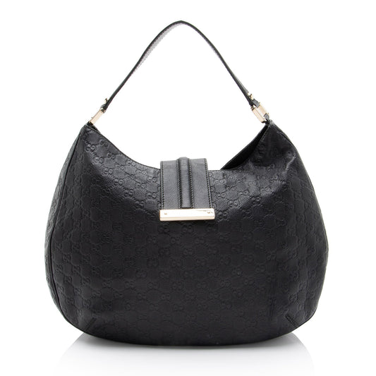 Gucci Guccissima Leather New Ladies Large Hobo