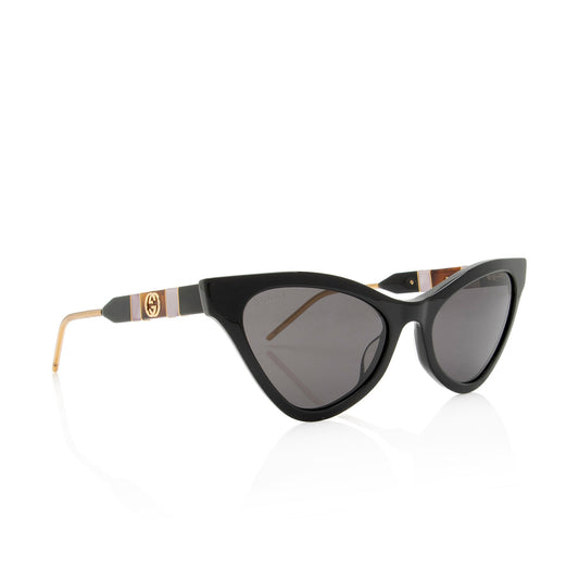 Gucci Interlocking G Cat Eye Sunglasses
