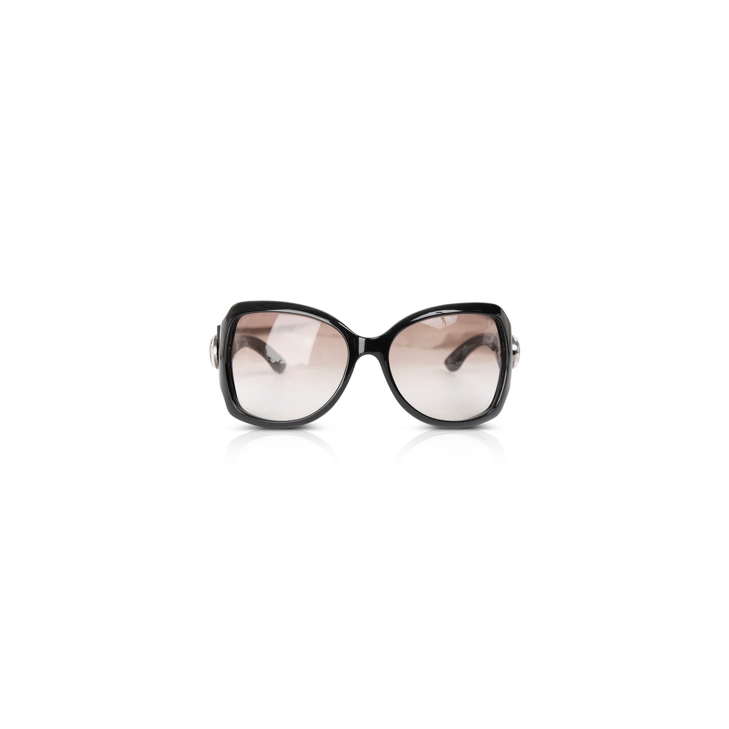 Gucci Interlocking G Logo Shield Sunglasses