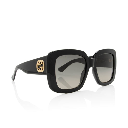 Luxury Gucci Trending 2025 Interlocking GG Oversized Square Sunglasses (SHF-s9rEkY)