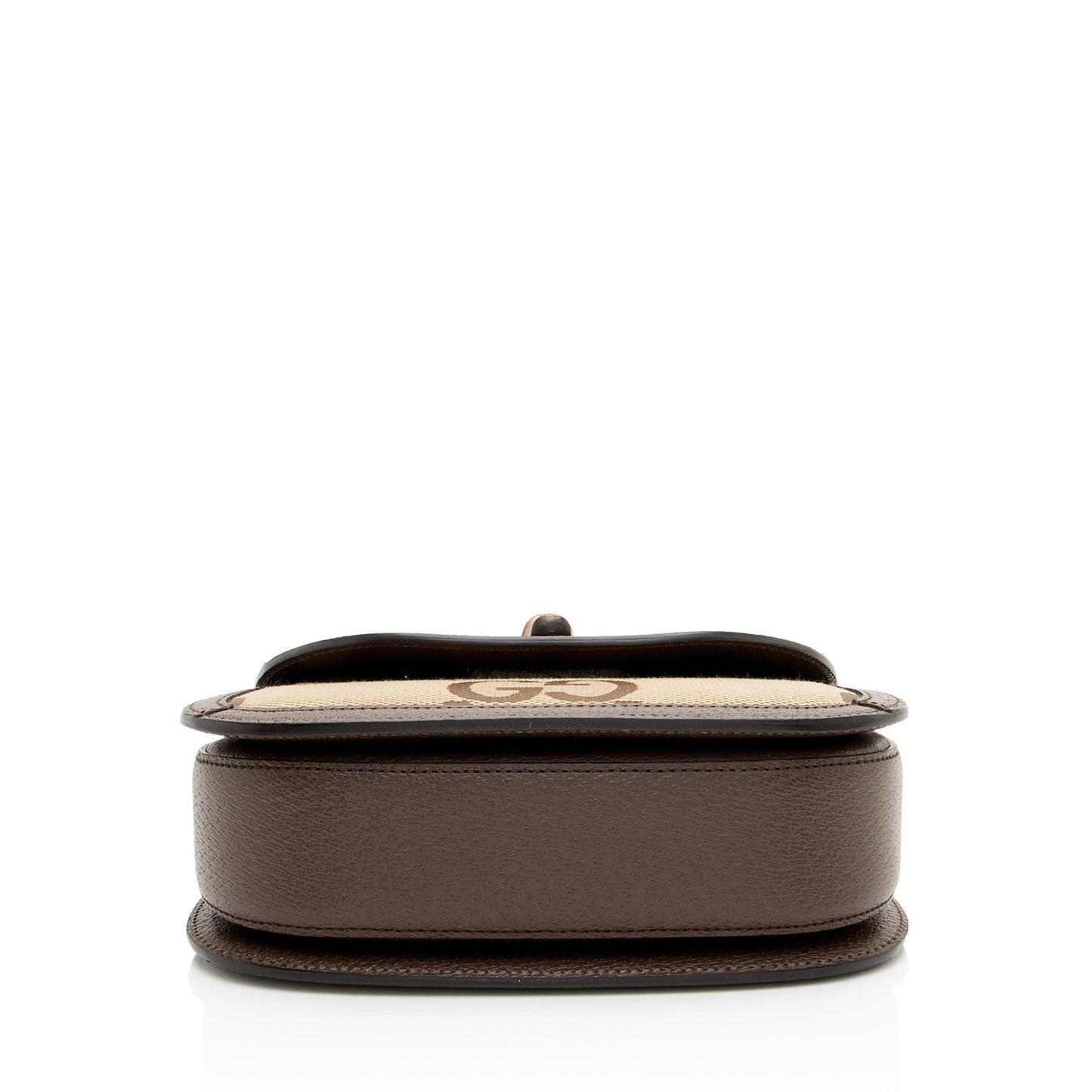 Gucci Jumbo GG Canvas Bamboo 1947 Small Top Handle