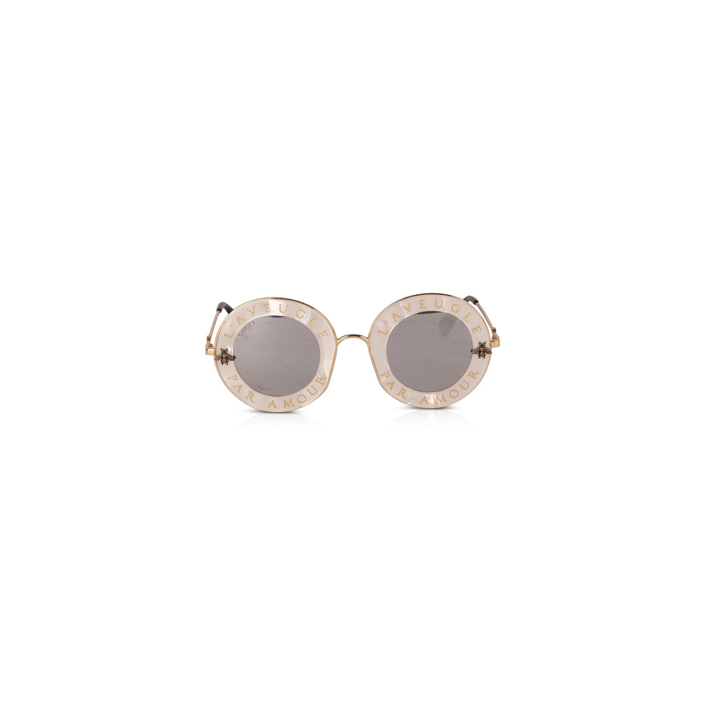 Gucci 'L'Avenugle Par Amour' Round Sunglasses