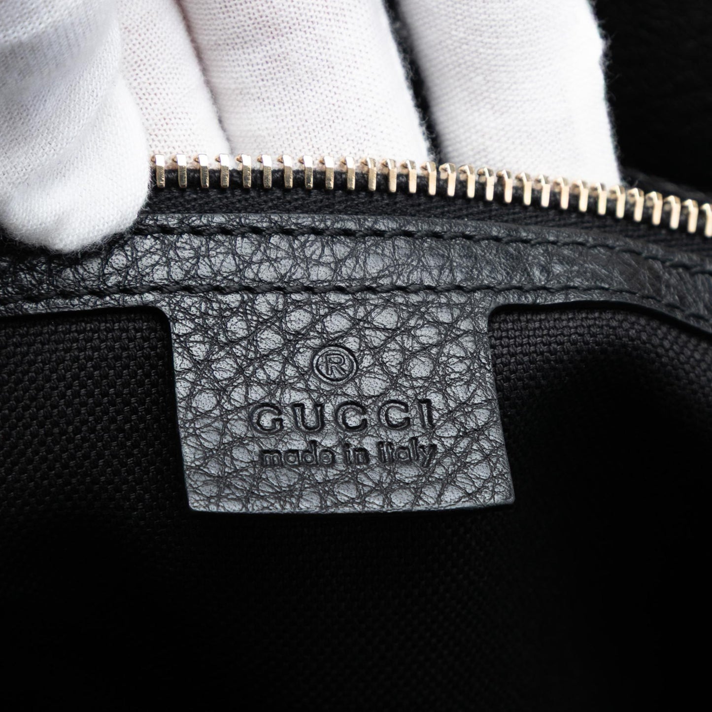 Gucci Large Calfskin Bamboo Shopper Satchel