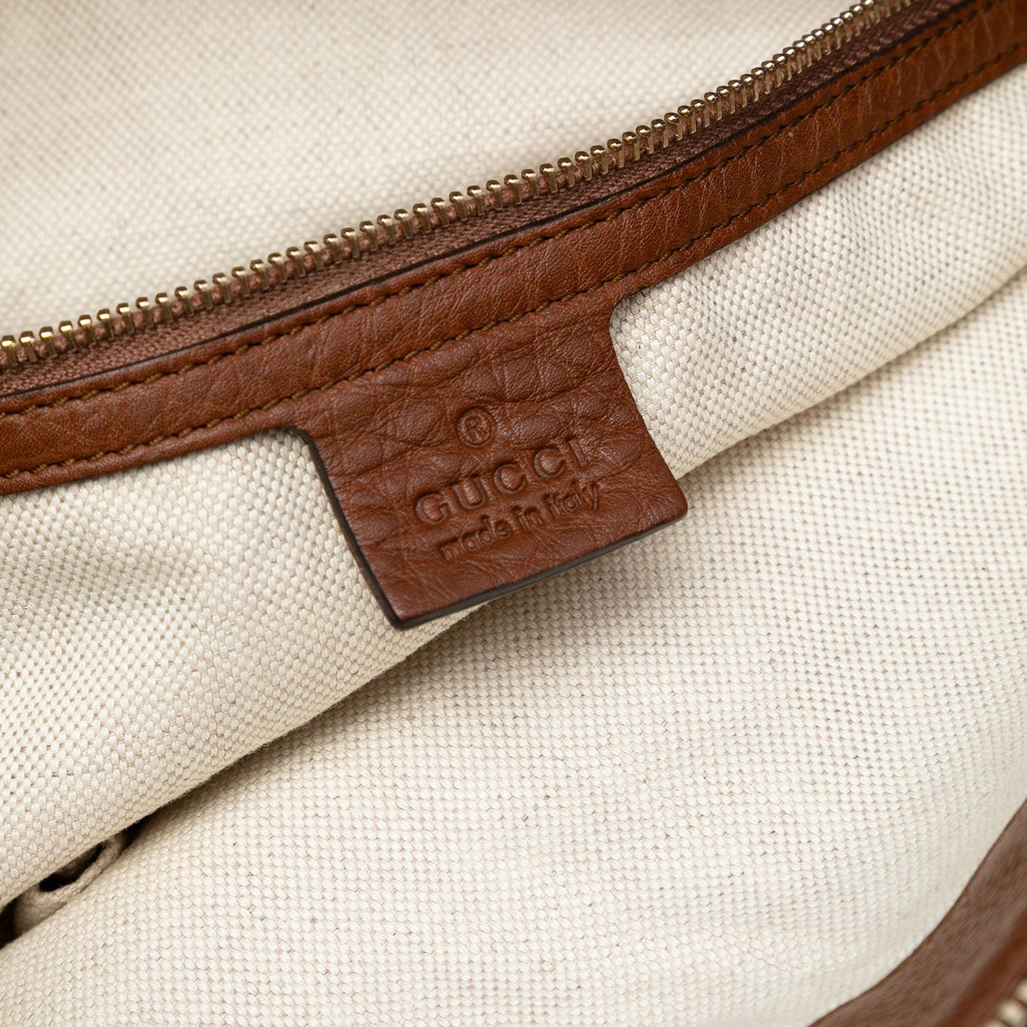 Gucci Large Calfskin Bella Shoulder Bag