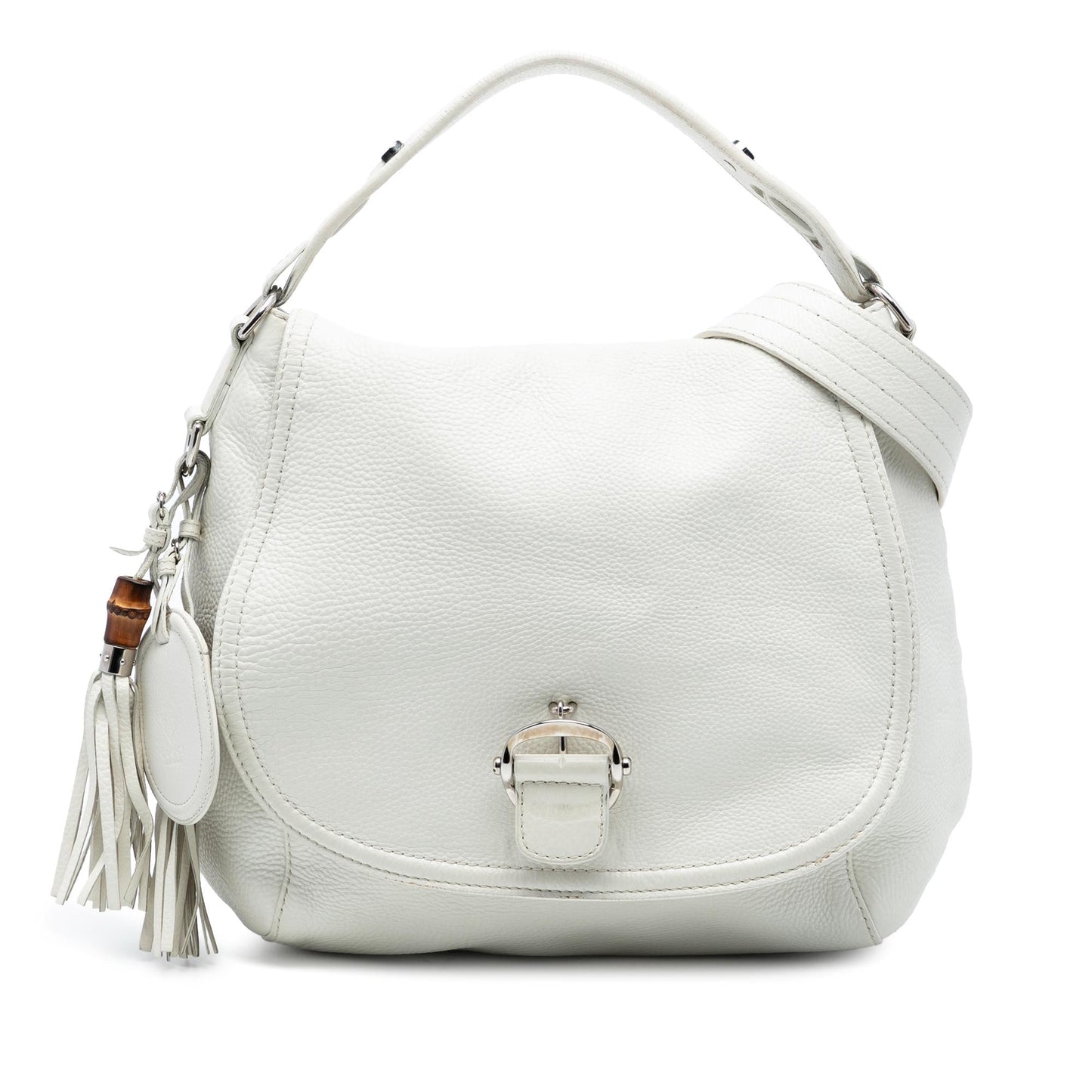 Gucci Large Calfskin Techno Horsebit Satchel
