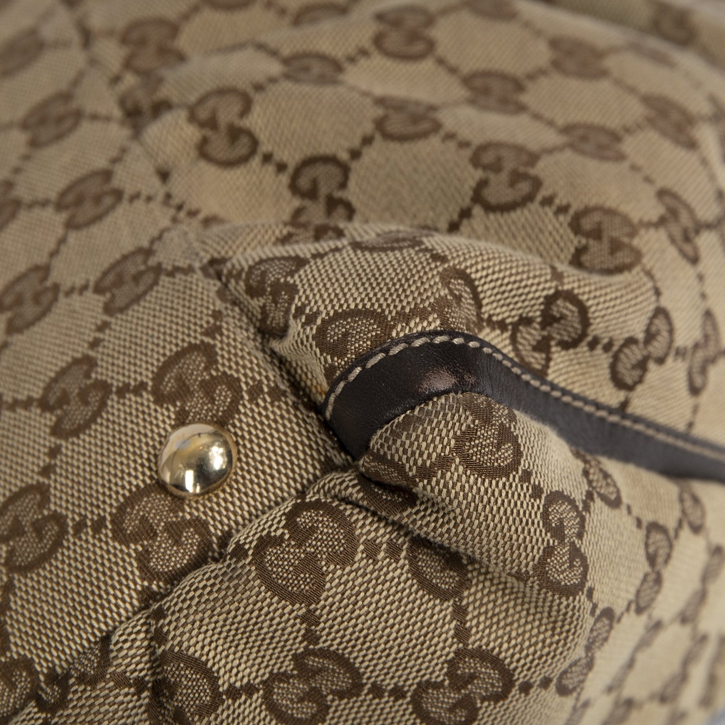 Gucci Large GG Canvas Abbey D-Ring Hobo