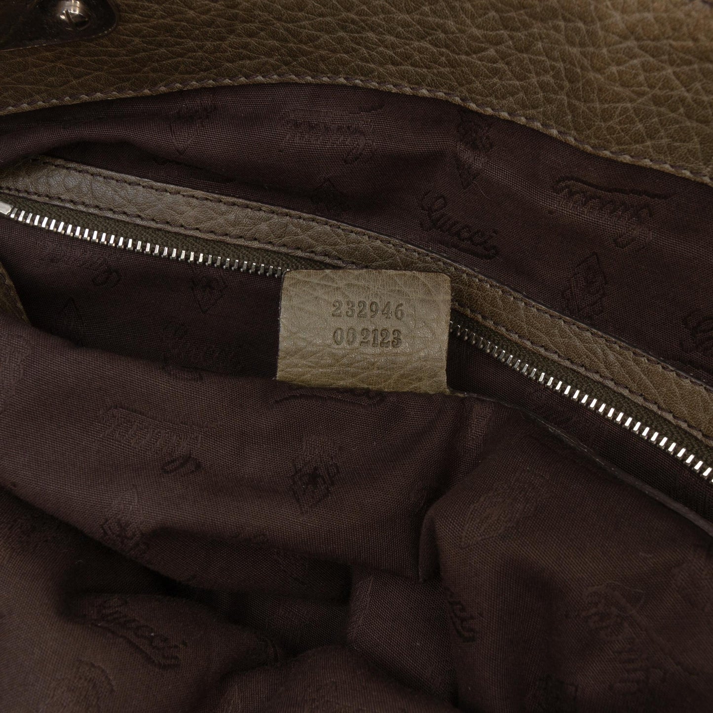 Gucci Large GG Canvas Bamboo Libeccio Tote