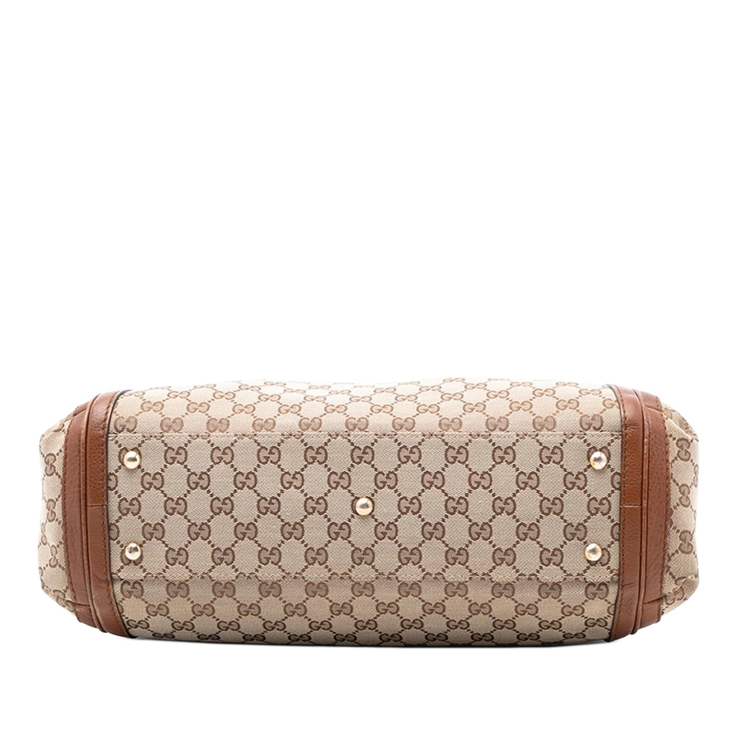 Gucci Large GG Canvas Bella Satchel