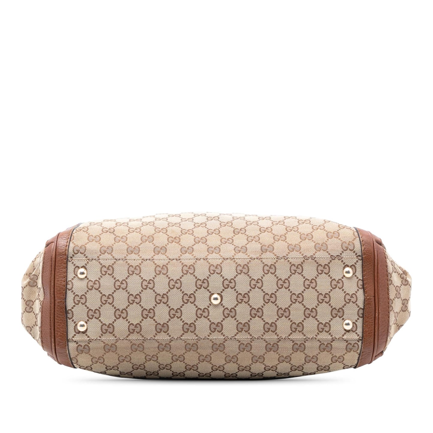 Gucci Large GG Canvas Bella Satchel