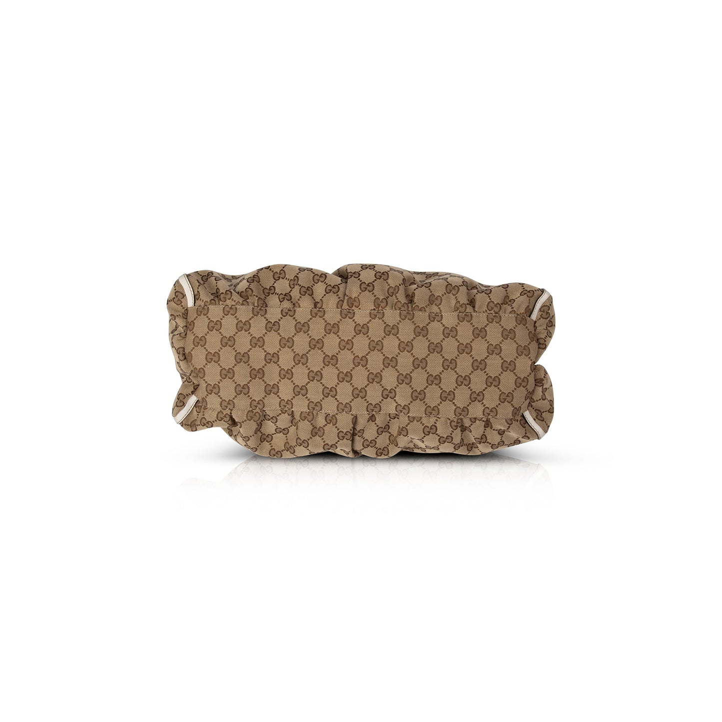 Gucci Large GG Canvas D-Ring Hobo