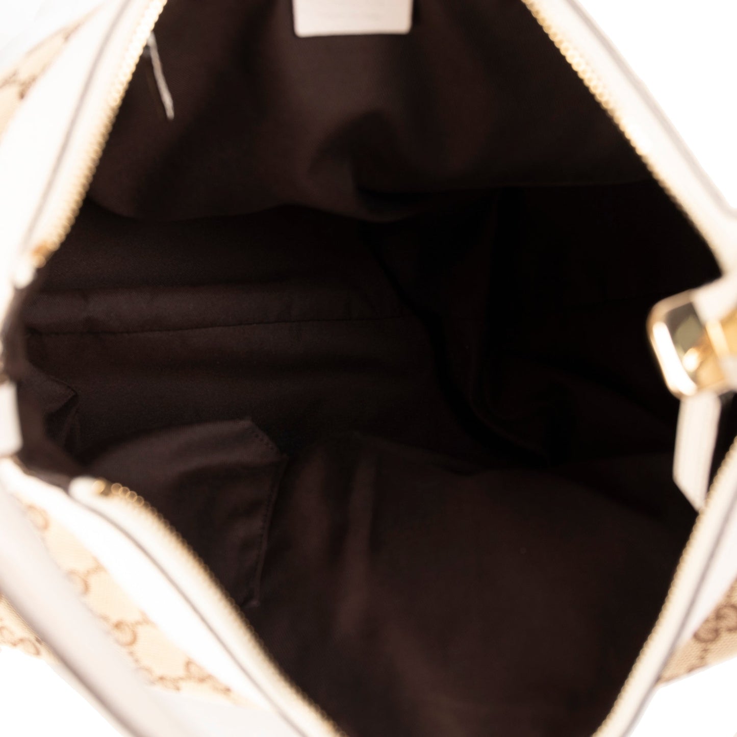 Gucci Large GG Canvas D-Ring Hobo